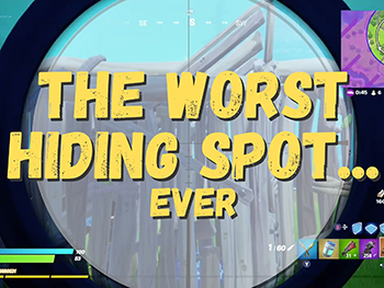 worst hiding spot in fortnite season 3